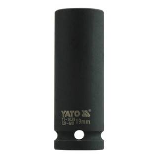 YATO  Nástavec 1/2 rázový šesťhranný hlboký 19 mm CrMo