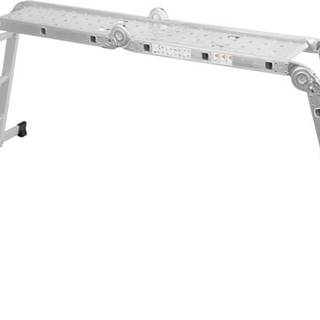 Strend Pro Rebrík s plošinou Strend Pro ML103 4x3,  kĺbový,  Alu,  max. 150 kg