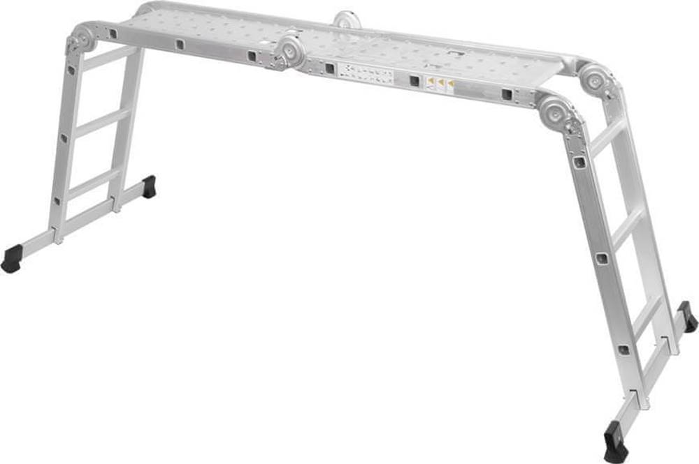 Strend Pro  Rebrík s plošinou  ML103 4x3,  kĺbový,  Alu,  max. 150 kg značky Strend Pro