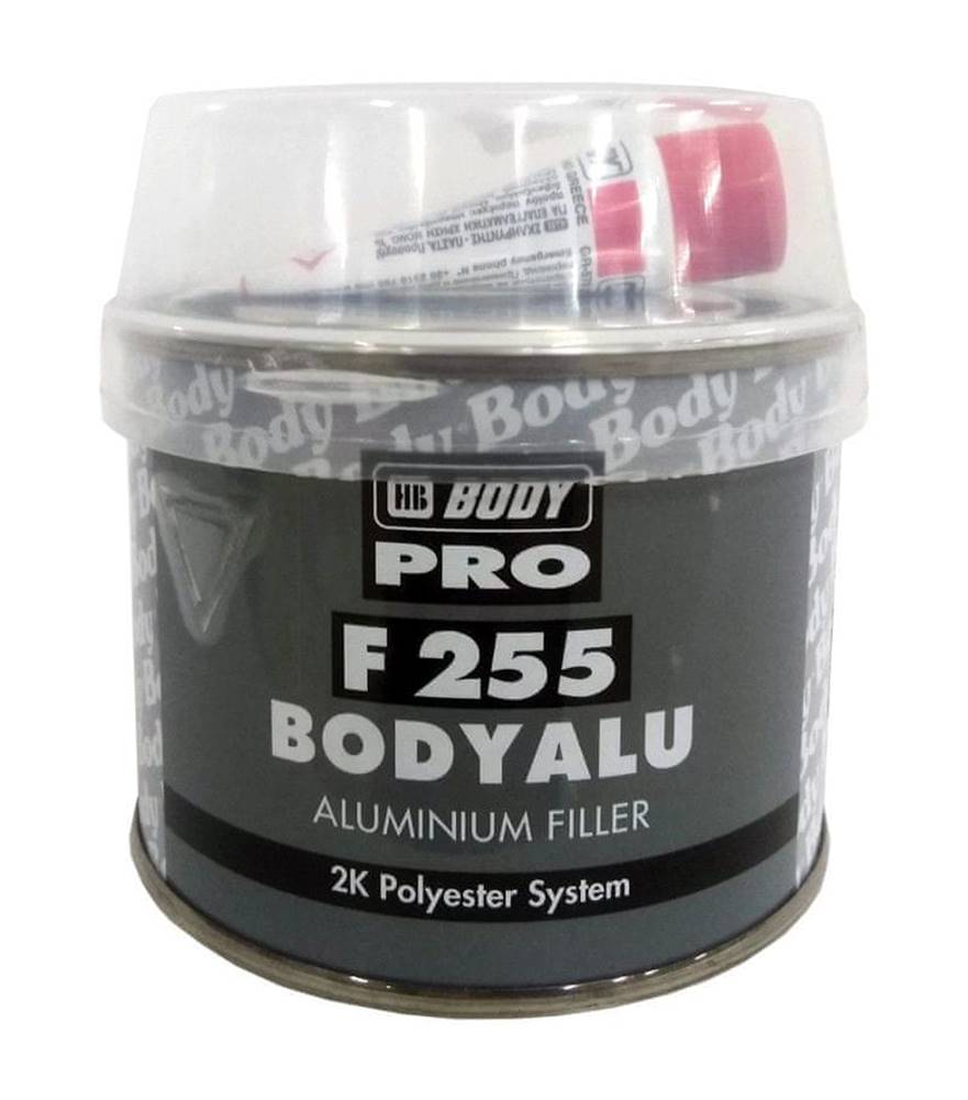 HB BODY  Alu 255 250g + tužidlo - dvojzložkový polyesterový tmel s hliníkom značky HB BODY
