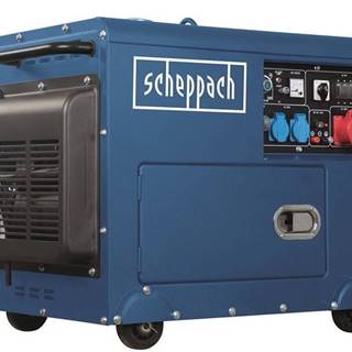 Scheppach SG 5200 D - Dieselová elektrocentrála 5 000 W s reguláciou AVR