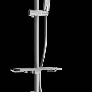 Mexen sprchový set T40 s hornou hlavicou 22 cm,  grafitová,  798404093-66