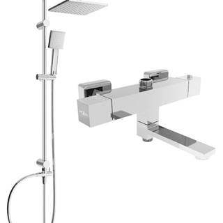 Mexen  Tord sprchový set s dažďovou sprchou a sprchovou batériou Cube,  chrómová,  77910200-00 značky Mexen