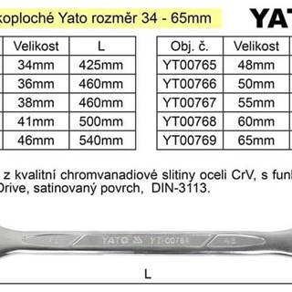 YATO Očkoplochý klíč Yato 48mm CrV