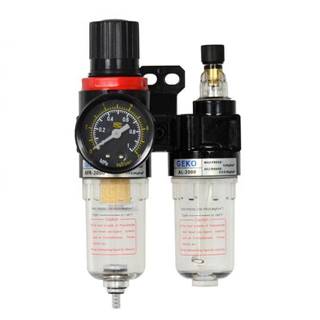 GEKO Regulátor tlaku s filtrom a manometrom a prim. oleje 1/4 G01176