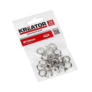 Kreator KRT616108 - Krúžky hliník 10mm 25ks