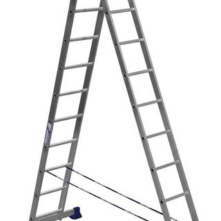 ALUMET  Rebrík - štafle dvojdielny 2 × 11 (H2 5211) značky ALUMET