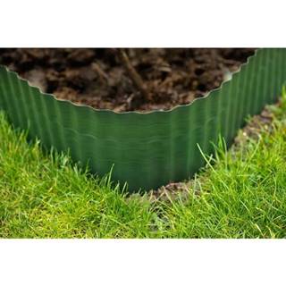 Nature Zelený polyetylénový lem trávnika H15 cm &