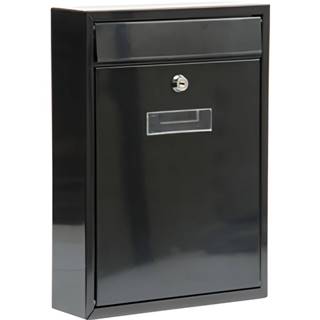Vorel  Poštová schránka 360x260x80mm čierna značky Vorel