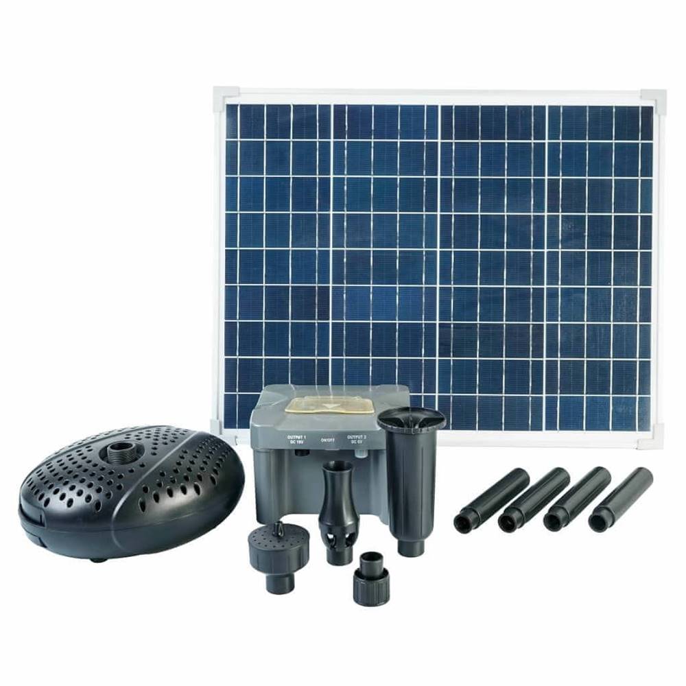 Petromila  vidaXL Ubbink SolarMax 2500 Sada so solárnym panelom,  čerpadlom a batériou značky Petromila