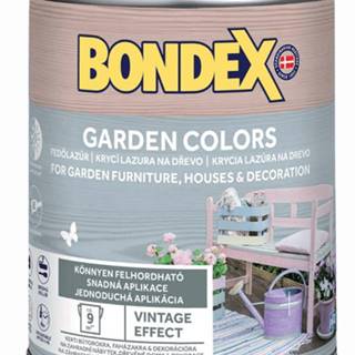 Bondex GARDEN COLORS - Dekoratívna krycia lazúra orchid grey 0, 75 L