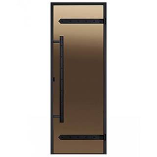 HARVIA Dvere do parnej sauny ALU Legend 7x19,  bronzové,  690x1890 mm