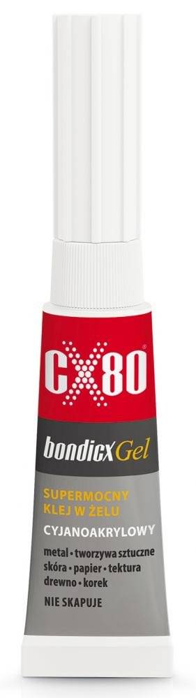 cx80  BONDIX GEL - gélové lepidlo 20 g značky cx80