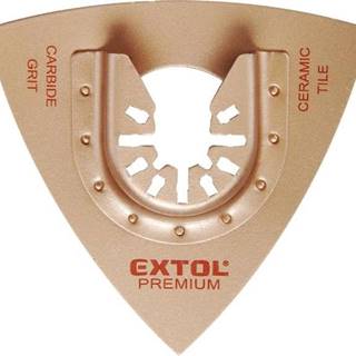 Extol Premium  8803860 Rašpľa trojuholníková na keramiku a porobetón 78mm,  volfrám,  tvrdokov značky Extol Premium