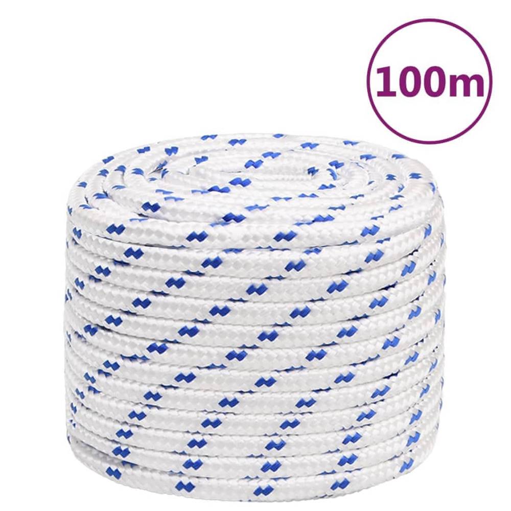 Vidaxl  Lodné lano biele 18 mm 100 m polypropylén značky Vidaxl