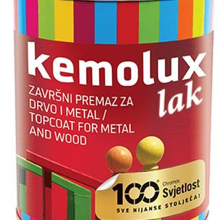 Chromos-Svjetlost KEMOLUX - Lesklá vrchná farba na kov 2, 5 l tmavomodrý
