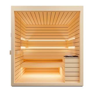 Horavia Fínska sauna Auroom LUMINA 200x250 osika/jelša