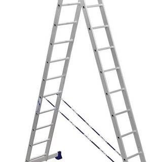 ALUMET  Rebrík dvojdielny 2 x 12 značky ALUMET