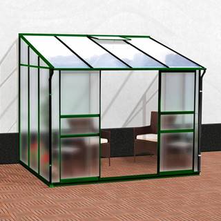 VITAVIA skleník VITAVIA IDA 5200 matné sklo 4 mm + PC 6 mm zelený