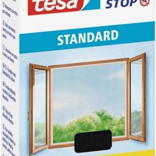 Tesa Insect Stop sieť proti hmyzu Standard do okna 1, 5×1, 8 m antracitová 55680-00001-02