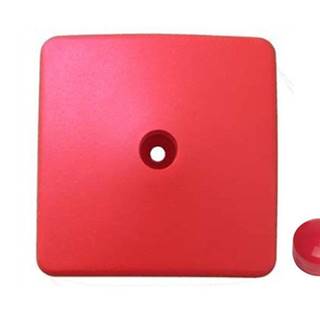Kaxl Plastová krytka - hranol 90 x 90 mm,  červená 856.009.001.001